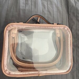 Calpak Small Clear Cosmetics Case